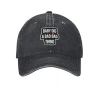 RTZXGIGC San Valentino Bambino HA Fatto Una Cosa Berretto da Baseball Cappello da papà Cappellino da Camionista Regalo da Uomo da Donna