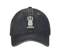 RTZXGIGC Wise Potato Chips Gufo Design Demin cap Cappelli di Design Traspirante Cappelli da Baseball da Uomo Donna