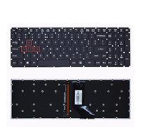 RU/SP/BR/US Nuovo for A-ce-r As-pi-re VX 15 VX15 VX5-591G VX5-591 VX5-793 VN7-593 VN7-793 VN7-793G Tastiera retroilluminata US English Nero (Sostituzione Tastiera) (Color : BR 32 Pin Backlit)
