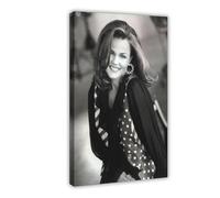 RUADK Poster su tela Belinda Carlisle (4), decorazione per camera da letto, paesaggio decorativo, idea regalo, 50 x 75 cm