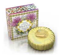 Ruah Sapone Profumato Salento, Sapone Solido Decorativo, Confezione da 100g, Design Floreale Italiano