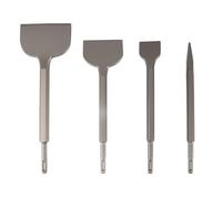 Ruaizel Scalpelli SDS-Plus 3pcs, Scalpello SDS Piatto Scalpello a Punta, quattro diverse dimensioni, per Alcestruzzo, Muratura, per Trapani Leggeri e Martelli a Percussione