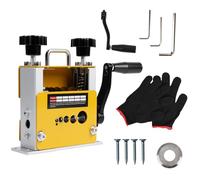 Ruaizel Spelacavi Manuale con 6 Canali, Spelafili Elettrico Manuale, Spelafili Automatico Da 3 A 17 Mm Manuale per Riciclaggio Di Rottami Di Rame