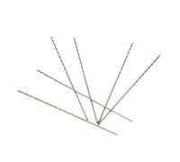 RUAJOGYNVM 10Pieces 0.55x24mm Metal High Speed Steel HSS Driller Spiral Straight Twist Drill Bit RUAJOGYNVM