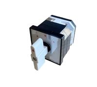 RUAJOGYNVM 16A 380V LW12-16/1 Three Positions One Pole ON-off-ON Control Electronic Starter Circuit Silver Power Changeover Rotary Cam Switch