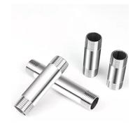 RUAJOGYNVM 1pc 1/8" 1/4" 1/2" 3/4" 1" Male Thread Equal 100mm 150mm 200mm 300mm 400mm Extension Tube Pipe Fitting 304 Stainless Steel Connector(200mm,1")
