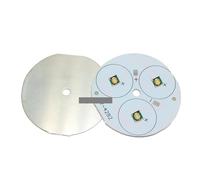 RUAJOGYNVM 1pc 3W-9W 3535 Cold White 6500K Aluminum Base Plate LED PCB Board Welding Install Chip Diodes Round