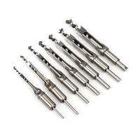 RUAJOGYNVM 1Pcs 6-30mm Twist Square Hole Drill Bits Auger Mortising Chisel Extended Saw for Wood Carving DIY Woodworking Tools(18mm) RUAJOGYNVM