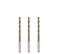 RUAJOGYNVM 1Pcs Cobalt Hex Drill Bits HSSCO M35 Twist Quick Change Impact Driver Tools for Stainless Steel Cast Iron Sheet Metal(6mm 3PCS) RUAJOGYNVM