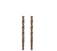 RUAJOGYNVM 1Pcs Cobalt Hex Drill Bits HSSCO M35 Twist Quick Change Impact Driver Tools for Stainless Steel Cast Iron Sheet Metal(8.5mm 2PCS) RUAJOGYNVM