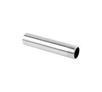 RUAJOGYNVM 316L Stainless Steel Single Wire 250MM Extended Pipe External Wire External Thread Extended Welded Plumbing Fittings 46 Minutes 1 inch Seamless Pipe(G1/4)