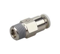 RUAJOGYNVM 4mm 6mm 8mm 10mm M5 1/8" 1/4" 3/8" 1/2" Brass Pneumatic Check Valve One Way Non-Return Valve Qucik Pipe Fitting(CVPC,8mm-BSP1I2)