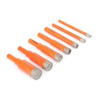 RUAJOGYNVM 5/6/8/10/12/14/16mm Round Handle Dry Vacuum Brazed Diamond Drilling Hole Saw for Ceramic Granite Marble Drill Bits 1Pcs(8mm) RUAJOGYNVM