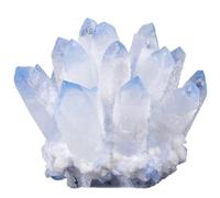 RUAJOGYNVM Amethyst Crystal, Geode Crystals, Cristal Stone, Raw Cluster, Protection, Purple, Gifts, 300-400G,Blue,300g