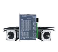 RUAJOGYNVM DC24V~50V 4/4.5/5/5.8A 2Phase Nema24 Stepper Controller Electronic Starter 2/2.3/2.8/4.5/4.8/5.5N.m 2-Axis Closed Loop Stepper Electronic Starter Drivers(Nema24 2.8Nm 10mm)