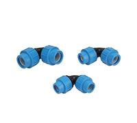 RUAJOGYNVM Drip Irrigation Fittings 5 Pieces of OD 20/25/32mm Pipe Interface Elbow Connector Home Decoration PE Pipe Fittings