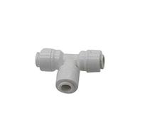 RUAJOGYNVM Drip Irrigation Fittings Spray Water Connection 20 Pieces of 1/4 inch Non-Slip Lock Garden Water Connector Straight Elbow 3 Shaped End 1/4 inch PE Pipe Water