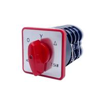 RUAJOGYNVM HZ5-40/7.5KW M07 Star-Delta Start Two-Speed Electronic Starter High And Low Switching 40A Rotary Cam Switch