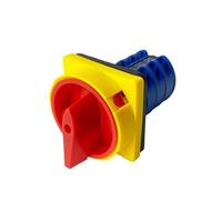 RUAJOGYNVM LW26-25/3GS Changeover Rotary Cam Switch 690V 25A 3 Poles 2 Position off-ON with Padlock Control Electronic Starter