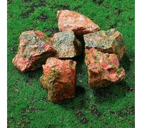 RUAJOGYNVM Rock Collection for Tumbling Polishing Gemstone Raw Crystals Rough Stones for Wicca &,Q,1000g