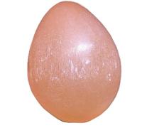 RUAJOGYNVM Selenite Crystal Gemstone Gift of Orange Gypsum Egg Home Decor(10PCS)