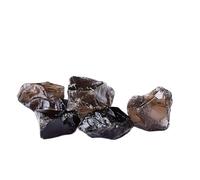 RUAJOGYNVM Smoky Quartz Crystals Bulk, Raw, Irregular Shape Rough Crystal Points for Yoga Balancing Home Office Décor,100g