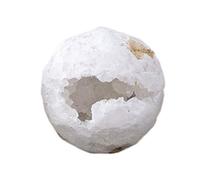 RUAJOGYNVM White Agate Crystal Cluster Cave Ball Ornaments Gemstone Home Decoration,500~560g