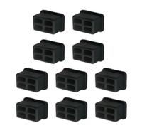 Ruarby 10Pieces tappi ottici del porto cappucci gabbia che assicurano la compatibilità del dispositivo e le interfacce SFP della sostituzione cappucci