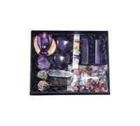 Ruarby 11PCs Naturale Cristallo Grezzo Raws Set Energia Gemme Guarire Pietre di Pietra Per Meditazioni Decorazioni Pietre Gemme