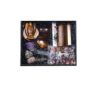 Ruarby 11PCs Naturale Cristallo Grezzo Raws Set Energia Gemme Guarire Pietre di Pietra Per Meditazioni Decorazioni Pietre Gemme