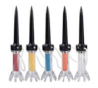 Ruarby 5 Pz/set Golf Tees Per Driver Formazione Bassa Resistenza Più Distanza Altezza Coerente A Bassa Resistenza Golf Tees