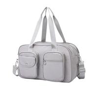 Ruarby Borsa madre ad alta capacità borsa alla moda mamma borsa alla moda mamma borsa bambino essenziale stoccaggio per comfort e funzionalità, grigio