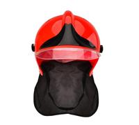 Ruarby Caschi duri del pompiere per i bambini puntelli di Halloween | Caschi duri per costume da pompiere, casco da pompiere per ragazzi e ragazze, accessori di scena per Halloween