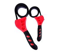 Ruarby Set di chiavi a tracolla multiuso Set di chiavi a tracolla versatili regolabili 2 pezzi per tubo di manutenzione domestica e auto regolabile