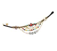 Ruarby Stile etnico tailandese originale intrecciato a mano con pietra naturale e disegni per donne alla moda accessorio fatto a mano, Misura unica, come descritto