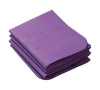 Ruarby Tappetino da yoga pieghevole antiscivolo portatile pieghevole leggero palestra pilates esercizio da viaggio per donne tappetino da ginnastica sportiva