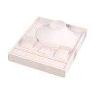 Ruarby Velluti Gioielli Vassoio di Stoccaggio per Organizzazione Cassetto Organizzazione Anelli Organizzatore Portatile Multifunzionale Collana Bracciali Caso Portatile Gioielli Display