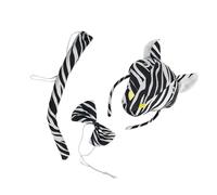 Ruarby Zebre Costume Fasce Set Halloween Party Copricapo Bambini Dress Up Gear per feste a tema animale