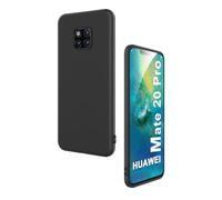 Ruayia Custodia per Huawei Mate 20 Pro, custodia Slikon, per Huawei Mate 20 Pro, sottile, morbida, in TPU, antiurto, antigraffio, antiscivolo, anti-impronte, colore nero