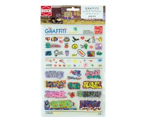 Rub On Graffiti Stickers