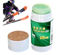 Rub On Snowboard - 75 g Protezione ceretta, Sci Portatile, Materiale Durevole di Alta qualità, Multiuso Strumento Neve e Sci, Kit Snowboard, per Interni ed Esterni, casa, Inverno