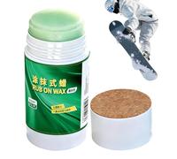 Rub On Snowboard Wax - 75 g Strumento di Protezione, ceretta Accessorio, da Sci Portatile, Funzione Sport Invernali, categoria Benessere, Bianco, Dimensioni Interne ed Esterne casa