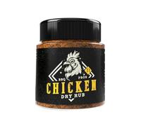 Rub per Pollo - Chicken Dry Rub N°31, Barattolo 200g, Mix di spezie per Barbecue ideale per Pollo e Tacchino, Italia Spezie BBQ PROS