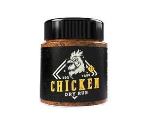 Rub per Pollo - Chicken Dry Rub N°31, Barattolo 200g, Mix di spezie per Barbecue ideale per Pollo e Tacchino, Italia Spezie BBQ PROS