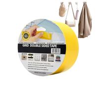 Ruban À Double Face Robusto - Adhésif Universel Haute Viscosité | Rubaan Trasparente Super Collant Fibre Verre | Installazione Facile Sans Trace - Fixation Décoration Maison Bureau École Domestique