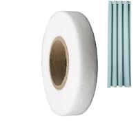 Ruban Adhésif pour Pantalon - Ourlet Instantané au Fer | Accessoire Thermocollant Fusible | Outils de Colle pourr Rideaux Badges Scolaires, Réparation Rapide Vêtements, Rouleau Tailleur Pro