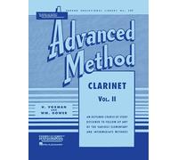 Rubank Advanced Method - Clarinet Vol. 2 [Lingua inglese]