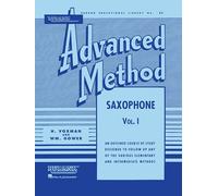 Rubank Advanced Method Vol. I Saxophone: 1