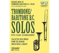 Rubank Book of Trombone/Baritone B.C. Solos (Mixed Media Product)