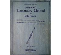 Rubank Elementary Method - Clarinet - a Fundamental Course for Individual or Like-Instrument Class Instruction